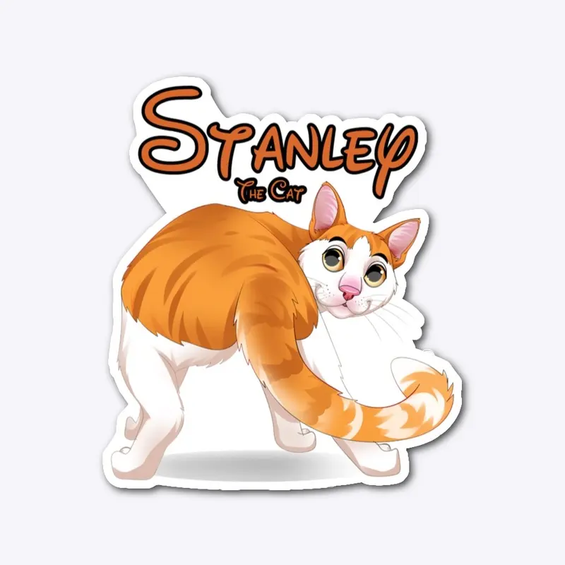 Stanley The Cat Twerking Logo